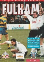 Fulham v Wycombe Wanderers 08-Feb-1994