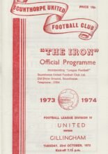 Scunthorpe United v Gillingham 23-Oct-1973
