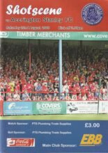 Aldershot Town v Accrington Stanley 22-Aug-2009