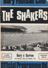 Bury v Barrow 25-Oct-1969