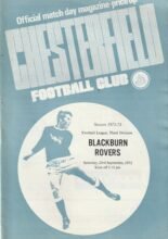 Chesterfield v Blackburn Rovers 23-Sep-1972