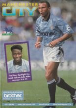 Manchester City v Chelsea  20-Sep-1992
