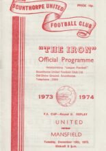 Scunthorpe United v Mansfield Town 18-Dec-1973