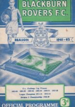 Blackburn Rovers v Middlesbrough 17-Feb-1962