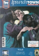 Ipswich Town v Walsall 06-Feb-1996