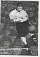 Stockport County Reserves v York City Reserves 06-Oct-1999