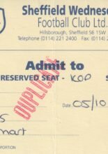 Sheffield Wednesday v Burnley 05-Oct-2002