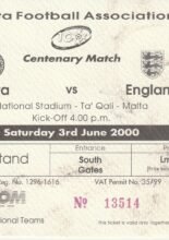 Malta v England  03-Jun-2000