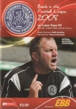 Aldershot Town v Luton Town 14-Mar-2009