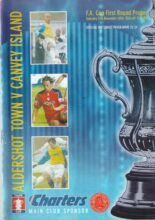 Aldershot Town v Canvey Island 13-Nov 2004