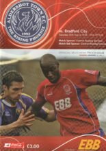 Aldershot Town v Bradford City 30-Aug-2008