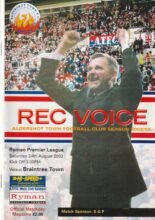 Aldershot Town v Braintree Town 24-Aug-2002