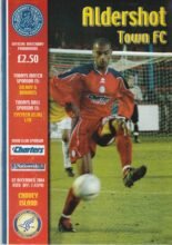 Aldershot Town v Canvey Island 07-Dec-2004