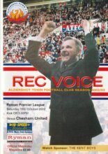 Aldershot Town v Chesham United 19-Oct-2002