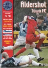 Aldershot Town v Crawley Town 09-Apr-2005