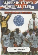 Aldershot Town v Brentford 28-Jul-2004