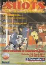 Aldershot Town v Gravesend & Northfleet 06-Mar-2004