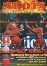 Aldershot Town v Hednesford Town 27-Mar-2004