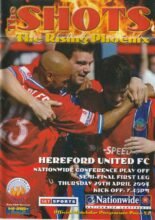 Aldershot Town v Hereford United 29-Apr-2004