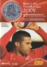 Aldershot Town v Macclesfield Town 17-Jan-2009