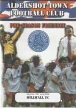 Aldershot Town v Millwall 19-Jul-2004