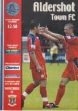 Aldershot Town v Morecambe 06-Nov-2004
