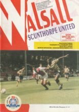 Walsall v Scunthorpe United 31-Aug-1993