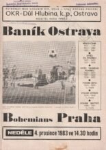Banik Ostrava v Bohemians Prague 04-Dec-1983