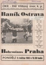 Banik Ostrava v Bohemians Prague 09-May-1983