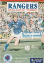 Glasgow Rangers v Glasgow Celtic 01-Apr-1990
