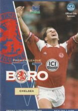 Middlesbrough v Chelsea 11-Dec-1992