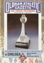 Oldham Athletic v Chelsea 21-Aug-1991