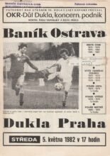 Banik Ostrava v Dukla Prague 05-May-1982