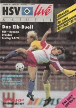 Hamburg SV v Dynamo Dresden 09-Aug-1991