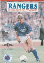 Glasgow Rangers v Motherwell 09-Dec-1989