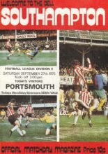 Southampton v Portsmouth 27-Sep-1975