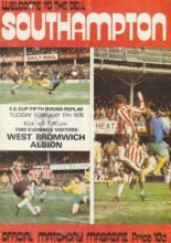 Southampton v West Bromwich Albion   17-Feb-1976