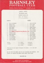 Barnsley Reserves v Burnley Reserves 03-May-1990