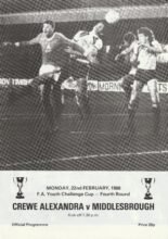 Crewe Alexandra Youth v Middlesbrough Youth 22-Feb-1998