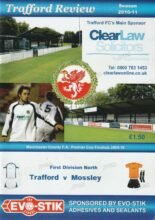 Trafford v Mossley 18-Jan-2011