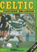 Glasgow Celtic v Partizan Belgrade 27-Sep-1989