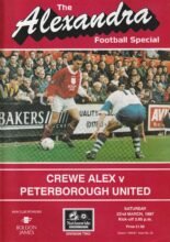 Crewe Alexandra v Peterborough United 22-Mar-1997