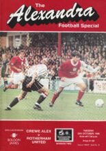 Crewe Alexandra v Rotherham United 29-Oct-1996