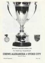 Crewe Alexandra Youth v Stoke City Youth 14-Dec-1992