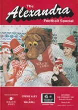 Crewe Alexandra v Walsall 15-Feb-1997