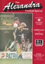 Crewe Alexandra v Wrexham 14-Sep-1996