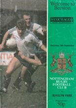 Nottingham v Rosslyn Park 09-Sep-1989