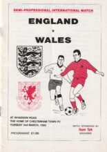 England Semi Pro v Wales Semi Pro 02-Mar-1993