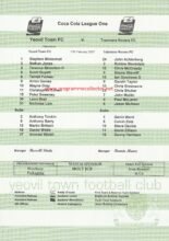 Yeovil Town v Tranmere Rovers 17-Feb-2007