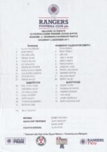 Glasgow Rangers v Inverness Caledonian Thistle 03-Dec-2011